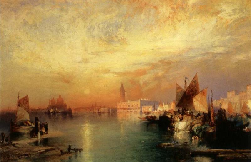 Moran, Thomas Sunset Venice